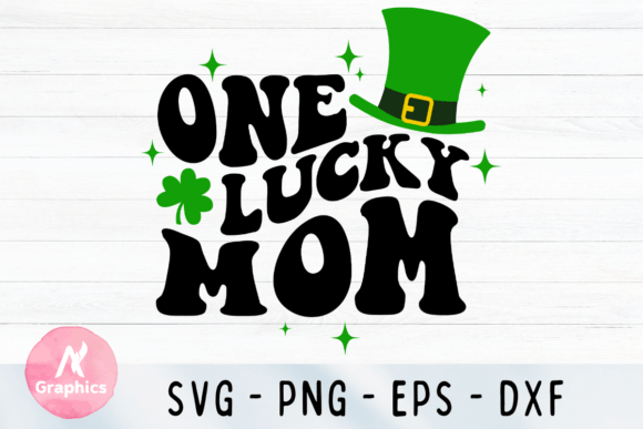 Download One Lucky Mom SVG - Premium Resources