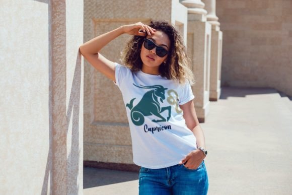 Download Capricorn Zodiac T-shirt Design - Shirt design Collection