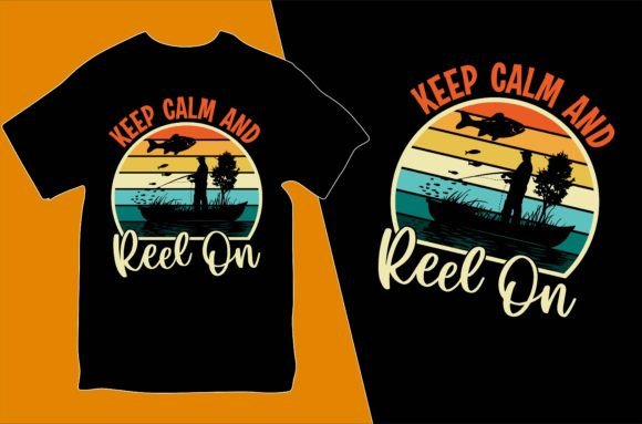 Download Fishing Retro Vintage Tshirt Design - Shirt design Collection
