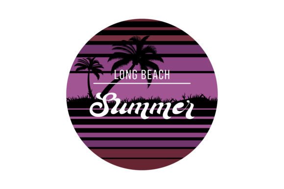 Download Long Beach Summer T-shirt Design - Shirt design Collection