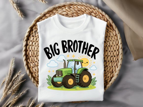 Download Big Brother Tractor T-Shirt Design - Shirt design Collection