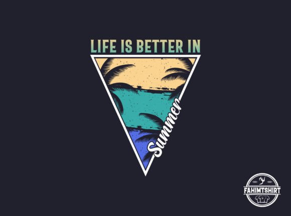 Download Summer Beach T-shirt Design - Shirt design Collection