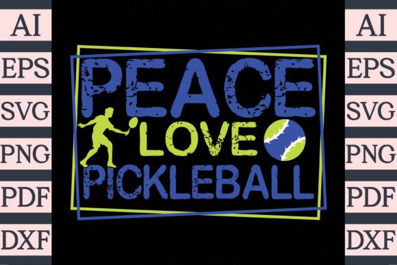 Download Peach Love Pickleball T-Shirt Design - Shirt design Collection