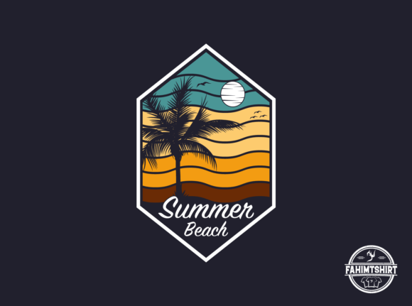 Download Summer Beach T-shirt Design - Shirt design Collection