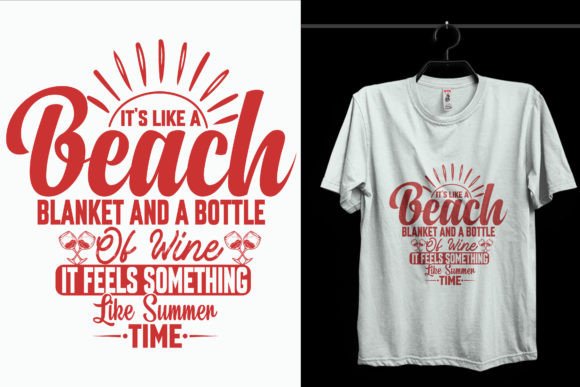 Download It`s Like a Beach Summer T-Shirt Design - Shirt design Collection