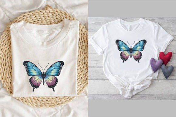 Download Butterfly T Shirt Design, Vintage, A6 - Shirt design Collection